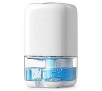 CONOPUPlus Deshumidificador 1000ML, Deshumificadores de Humedad con LED de 7 Colores, Compacto, Silencioso y Eficiente para Espacios Pequeños, Ideal para Baño, Armario