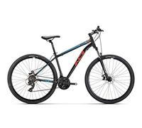 Conor Indi 29 Disco Mecanico 18 Bicicleta, Adultos Unisex, Negro/Rojo, L
