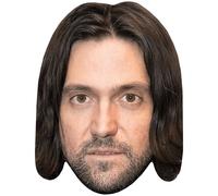Conor Oberst (Beard) Big Head. Máscara más grande que la vida.
