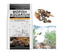 Conos de aliso natural para acuarios, decoración botánica, mini conos de pino, ideal para camarones y peceras, mejora la calidad del agua, proporciona hábitat natural, para agua dulce y aguas negras