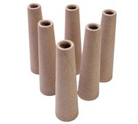 Conos de bobinado de - Juego de 6 bobinadores duraderos de tubos de cartón grueso | Insertos resistentes para bobinado de bolas, accesorios de punto profesionales, suministros de manualidades |