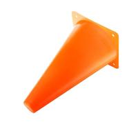 Conos de Entrenamiento para marcar Espacios Conos de Entrenamiento Fútbol Fútbol Béisbol Marcador de Agilidad 23 cm Multicolor(Orange)