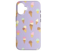 Conos de Helado de Lavanda Carcasa para iPhone 16