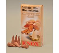 Conos de incienso - Almendra - Auténticos fumadores Erzgebirge alemanes - Knox