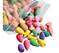 Conos De Incienso De Reflujo - 60/100/300 Piezas Cono De Incienso Que Fluye hacia Atrás, Conoss De Inciensoss De Cascada De 1,5x2,8 Cm | Conoss De Inciensoss para Regalo De Cumpleaños Ideal SPA