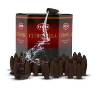 Conos de incienso de reflujo de citronela para cascada, fuente de humo aromático, neblina