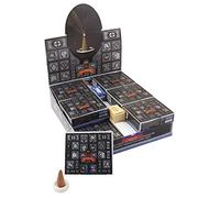 Conos de incienso Satya Supe Hit Dhoop Cones 12 cajitas 120 conos con quemador fragancia aroma ambientador pack