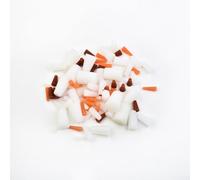 Conos de silicona de alta temperatura para recubrimiento en polvo, kit surtido de 100 piezas, resistentes al calor hasta 315.6 °C, reutilizables, flexibles y resistentes a los productos químicos