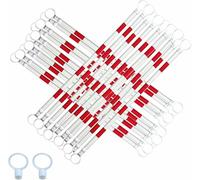 Conos de tráfico Reflectantes telescópicos de 1 a 2 Metros (3,3 a 6,6 pies) - Poste de Control de Seguridad portátil para Obras de construcción y muros divisorios - Traffic Solutions