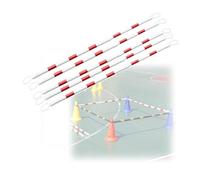 Conos de tráfico retráctiles profesionales: postes de seguridad portátiles y extensibles for zonas de trabajo temporales, eventos y obras públicas.(5pcs)