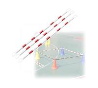 Conos de tráfico retráctiles profesionales: postes de seguridad portátiles y extensibles for zonas de trabajo temporales, eventos y obras públicas.(3pcs)