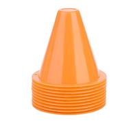Conos deportes, 10pcs Conos de fútbol Football Training Marcadores de cono Barreras de fútbol multiusos Plastic Marker Holder reemplazo para niños Deportes adultos Speed Agility Training Practice