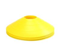 Conos para deportes Conos de plástico 36 piezas for evitar obstáculos deportes fútbol patinaje sobre ruedas equipo entrenamiento Pan Cone accesorios ágiles for juegos interior al aire libre(Yellow)