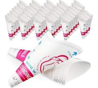 Conos para pipi mujer desechables, embudo para pipi mujer, mujer orinal Pipi de pie, urinario femenino portátil de papel, apto para mujeres embarazadas, pacientes, campamento, 48 piezas