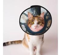 Conos personalizados para mascotas - Cono de diseño único para gatos y perros, collar para recuperación postoperatoria, cuello ajustable MagicTreePortal S