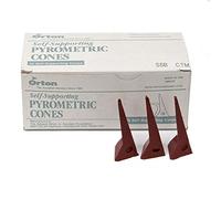 Conos pirométricos autoportantes para monitorear hornos de cerámica SSB 05 paquete de 25