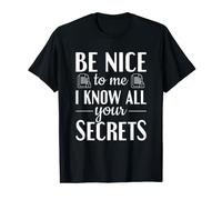 Conozco tus Secretos Secretario Personal Asistente Camiseta
