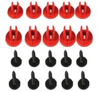 Conpert Grapas Coche para Jaguar X Type 2001-2009, 10X Clips de la Cubierta de la Bandeja Inferior del Motor Protector de la Cubierta Inferior 1019377