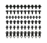 Conpert Grapas Coche para Nissan Qashqai J11 2014-2019, 6 Tamaños 60 Piezas Clips de sujeción automáticos