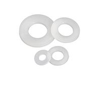 CONPHERON Arandelas de Plástico Arandelas de Nailon Blanco M16×30×3.0 mm,20 pcs