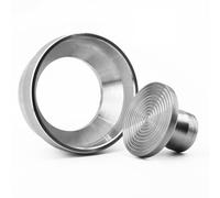 CONQUECO Embudo dosificador de café de 44 mm: aleación de aluminio, solo compatible