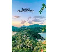Conquer Your Destiny Journal: Travel Themed Notebook, 120 Lined Pages, Standard 6x9 Inches, Perfect Gift for Recording Memories