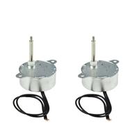 CONQUERALL 2PCS Pequeño Motor Sincrónico TYC40 12V 5RPM AC Eje 35mm Para Árbol de Navidad Árbol de Navidad de escritorio Luces decorativas de colores Luz LED Proyecto escolar