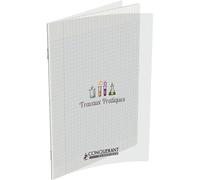 Conquérant 36691 - Cuaderno clásico de trabajo práctico (polipropileno, A4, papel verde)