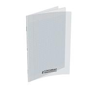 Conqueror 400006764 - Libreta cuadrada pequeña 5 x 5, 96 páginas, 24 x 32 cm, transparente