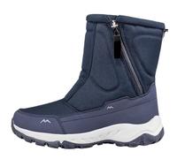 [Conqueror] Warm And Boots Fashion In Cold Zip Up High Tops, Blue, 37 1/3 EU