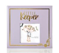 Conquest Journals - Álbum de fotos de bebé de Harry Potter, 100 páginas, capacidad para 200 fotos de 4 x 6, mide 9 x 8.5 pulgadas, con licencia oficial