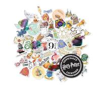 Conquest Journals - Calcomanías de vinilo de acuarela de Harry Potter, juego de calcomanías únicas, 5 hologramas, impermeables, resistentes a los rayos UV y a los arañazos, ideal para gadgets, con