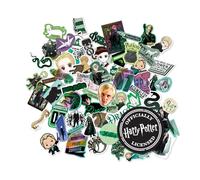 Conquest Journals Harry Potter Draco - Juego de 50 pegatinas únicas, con licencia oficial, impermeable y resistente a los arañazos, Potterfy All The Things