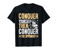 Conquista a ti Mismo y Luego Conquista al oponente Muay Thai Camiseta