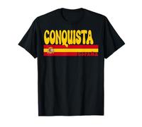 Conquista Ciudad España Vintage Estética Vacaciones de Verano Camiseta