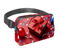 Conquista tus aventuras con estilo con nuestra riñonera de viaje, la mejor bolsa cruzada para hombres y mujeres, patrón de pintura de corazón rosa, Multicolor#03, 1.5x9.0x5.9in/4x23x15cm