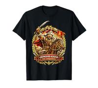 Conquistador Guerrero Genghis Khan Camiseta