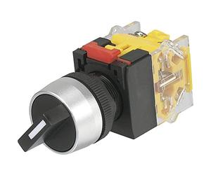 Conrad Electronic TRU 704638 Components LAS0-A3Y-11X/21 - Interruptor giratorio (250 V/CA, 5 A, posiciones, 1 x 90°, IP40)