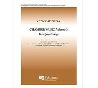 Conrad Susa: Música de cámara, Volumen 3: Cuatro canciones de Joyce: SATB: Partitura vocal