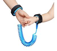 Conruich Cinturón de seguridad para bebé, antipérdida, 2,5 m, giratorio a 360°, elástico, transpirable, de algodón, para paseos y viajes al aire libre