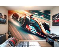 Consalnet Mural Fotográfico F1 Coches Pared Papel Tapiz Vlies, 312x219cm