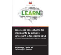 Conscience conceptuelle des enseignants du primaire concernant la taxonomie SOLO: Une enquête menée par le ministère de l'Éducation du Pendjab