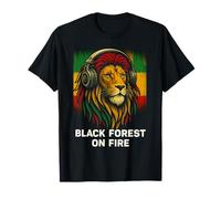Conscious Reggae Vibes Rasta, Ropa de música de león Camiseta