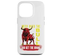 Conseguir los Cuernos con el Toro | Angry Bull Carcasa para iPhone 13 Pro