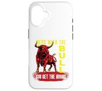 Conseguir los Cuernos con el Toro | Angry Bull Carcasa para iPhone 16