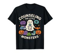 Consejero de la Escuela de Halloween - Asesoramiento a los pequeños Monstruos Camiseta gráfica económica