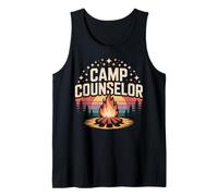 Consejero del Campamento para el Personal de los campamentos de Verano Camiseta sin Mangas