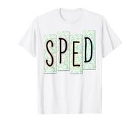 Consejero Sped Teacher Squad Floral Educación Especial Camiseta