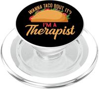 Consejero Taco Lover Quiero Taco Bout Soy Terapeuta PopSockets PopGrip para MagSafe