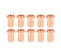 Consejo de la boquilla de plasma 1.0 mm de cobre rojo de gama alta duradera de corte de plasma Torcha Consumibles 51313 para PT40 PT60 10 PCS Set